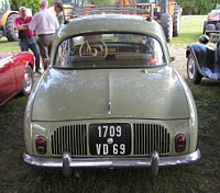 Renault Dauphine, R 1090, de 1958, 5 CV, 645 cm3 (2008-05-12, pris a Lyon) (2)